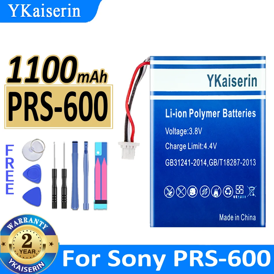 

1100mAh YKaiserin Battery PRS600 For Sony PRS-600 PRS-600/BC PRS-600/RC PRS-700 PRS-700BC E-book Digital Bateria