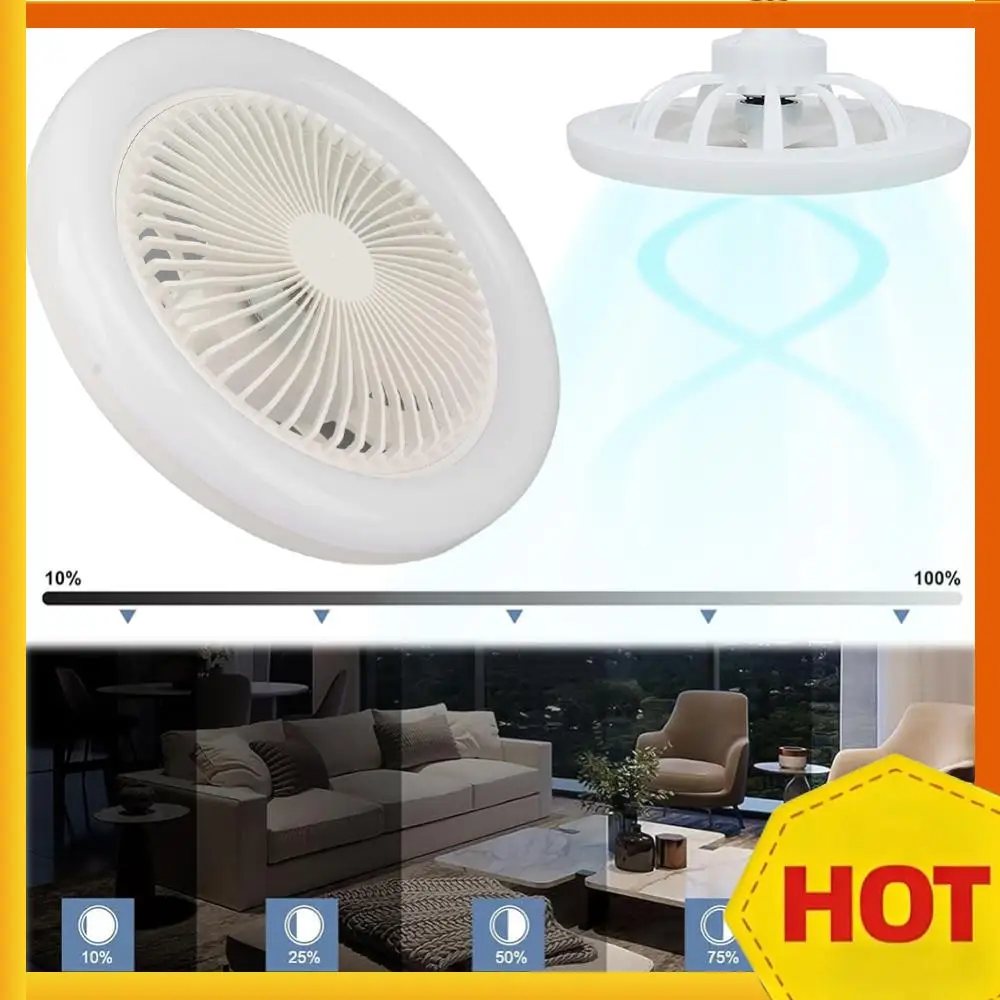 Ceiling Fan with Light Dimmable LED Ceiling Lamp with Remote Control Modern Ceiling Fan 3 Wind Speed Dimmable for Home Office