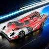 AK-917 1/10 Flat Running Remote Control Car Model with Simulation Lighting Control System Electric Racing Car Boy Racing Gift 5