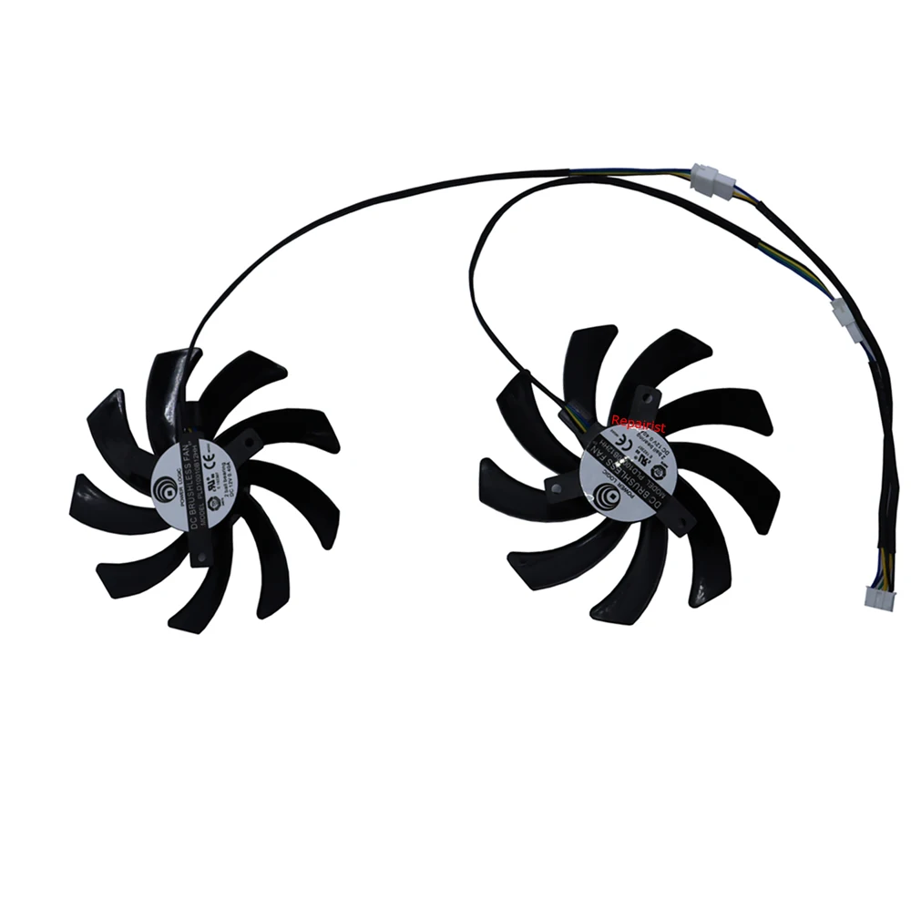 Sostituzione Fai Da Te Pld10010B12Hh 95 Millimetri 4Pin Ventola Di Raffreddamento Per La Scheda Grafica Msi R9 290X 280X 270X 260X Sistema Come Sostit