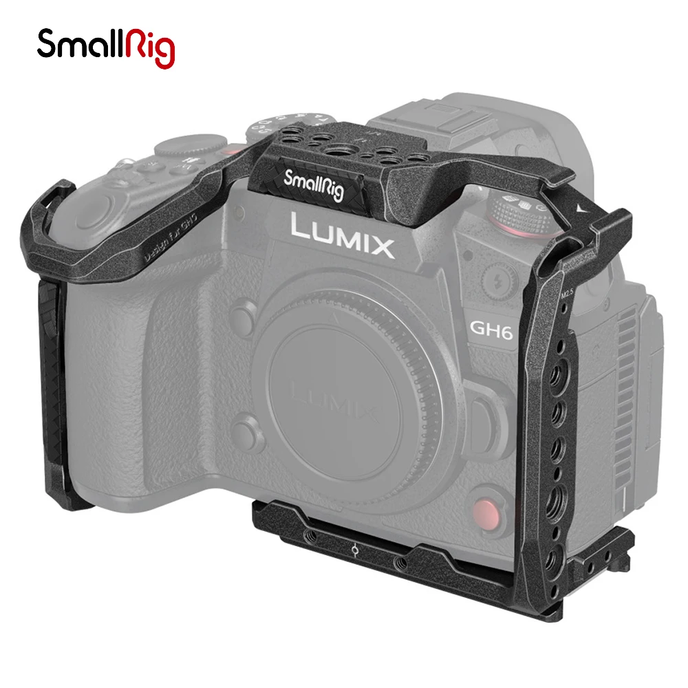 Gabbia Per Fotocamera Smallrig Black Mamba Series Per Panasonic Lumix Gh6 3440