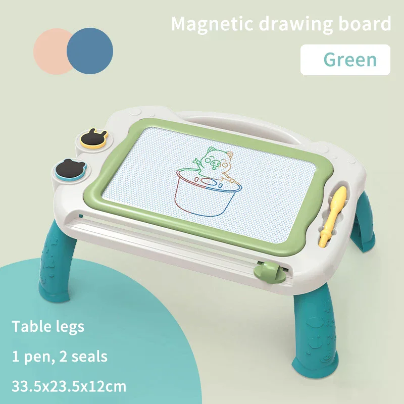 Tavola da Disegno Portatile per Bambini, Lavagna Piatta per Graffiti e Educazione Precoce - immagine 4