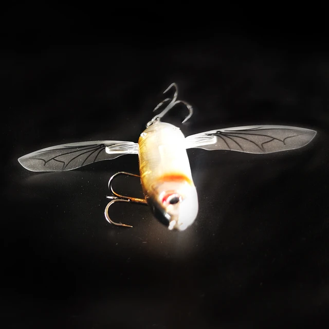 Dragonfly Topwater Lure 80mm Easy Fishing Tackle