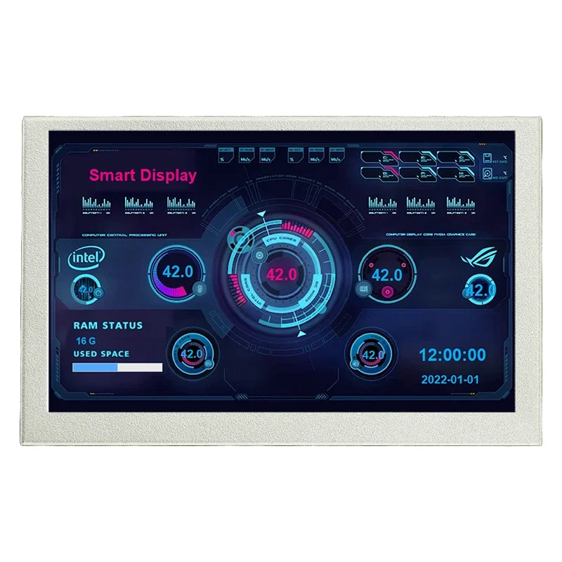 5 Inch Smart Secondary Screen IPS USB-C LCD PC Computer CPU GPU RAM HDD Display 800x480 Type-C Amplitude Monitor Freely AIDA64 5