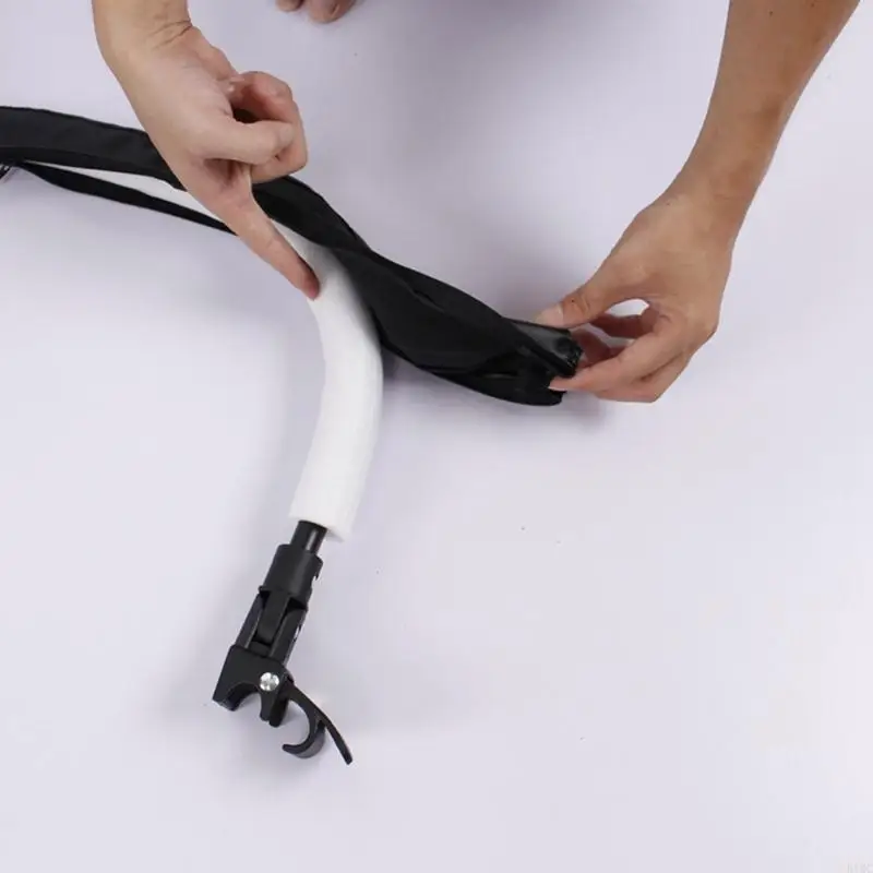 K1KC Armrest for Baby Strollers Easy to Install Front Bar Pram Armrest for babysing