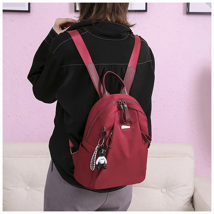 functional and stylish backpacks 2022 Women Leather Backpack Patchwork Soft Multi-function Bagpacks Female Outdoor Travel Shoulder Bag Girl Purse Mochilassac stylish backpack purse