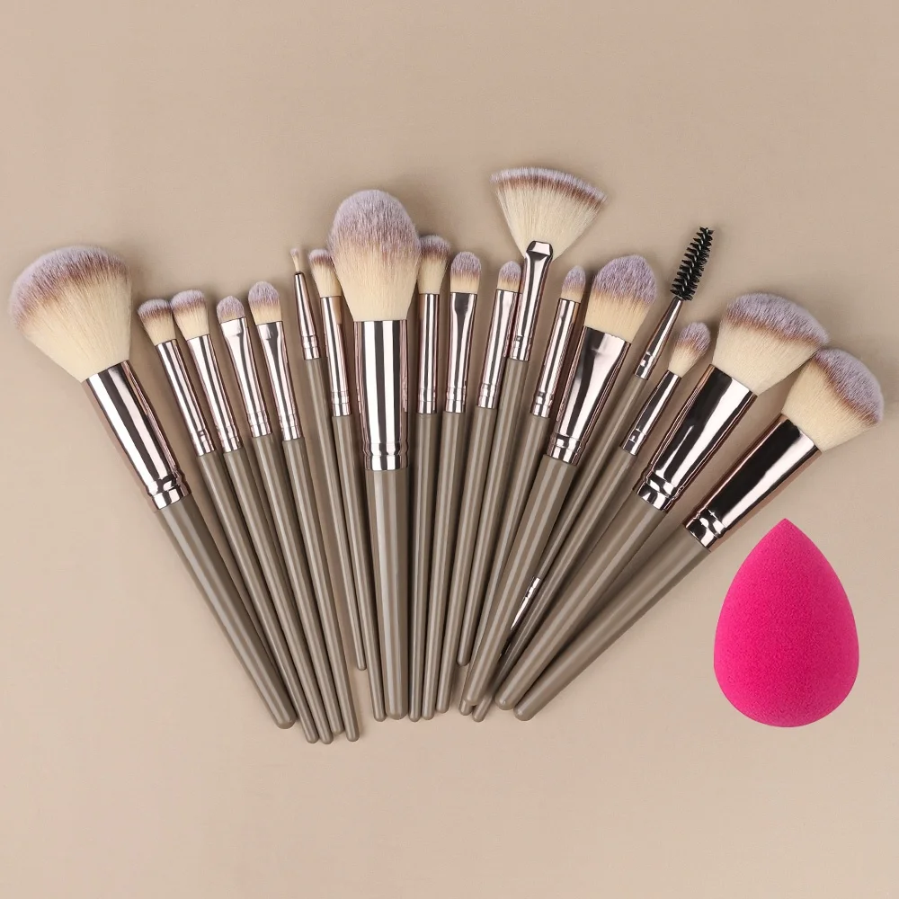 Professional Makeup Brush Set - Super Soft Brushes for Blush, Highlighter, Foundation, Concealer, and Eyeshadow