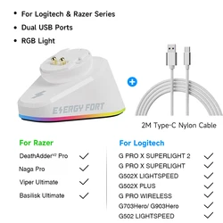 Wireless Mouse Charging Dock (Charger with cable W)