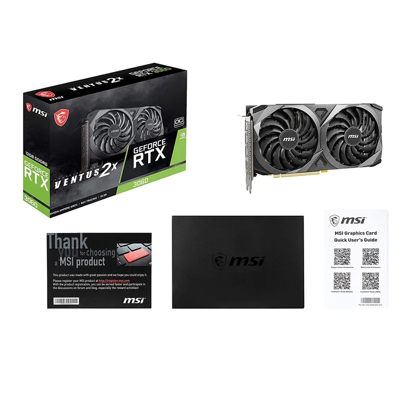 MSI GeForce RTX 3060 VENTUS 2X 12G OC