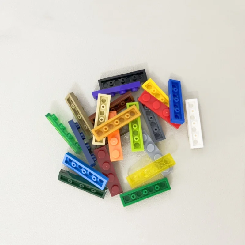 Lot 3710 1x4 Plattenpunkte dünne Figuren für Bausteinspielzeug für Kinder, kompatibel mit Assemblage High-Tech-Geschenk DIY MOC