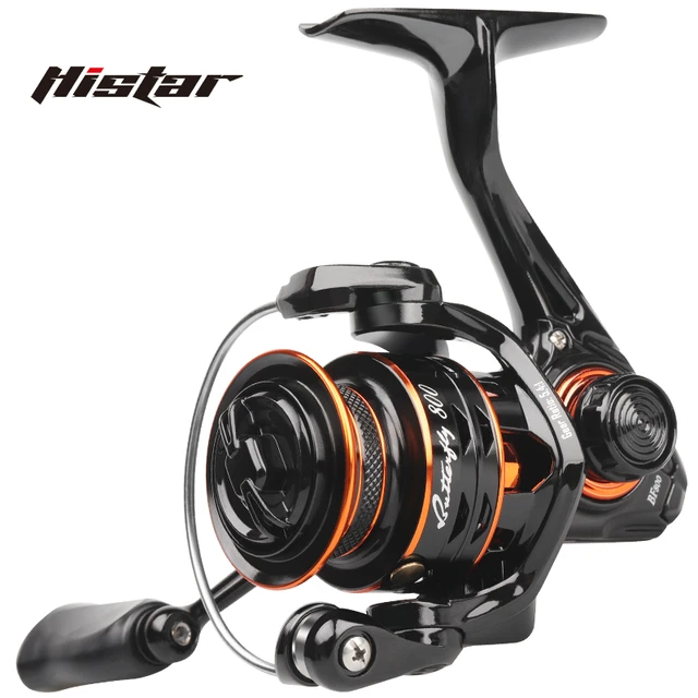 HISTAR Long Casting 5.4:1 High Ratio 5kg Drag Power 4+1 BB Metal Body  Butterfly Professional Micro Spinning Fishing Reel