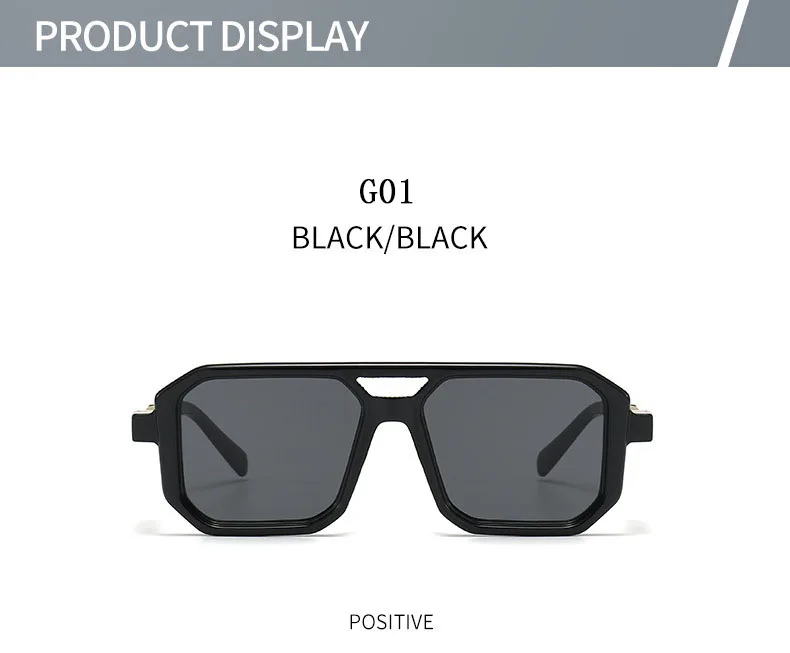 2024 Square Sunglasses for Men