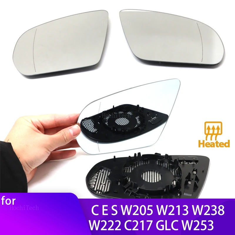 

Mirror Heated Side Mirror Glass Rearview Mirror Lens for Mercedes-Benz C E S GLC W205 W213 W238 W222 C217 C253 X205 X253