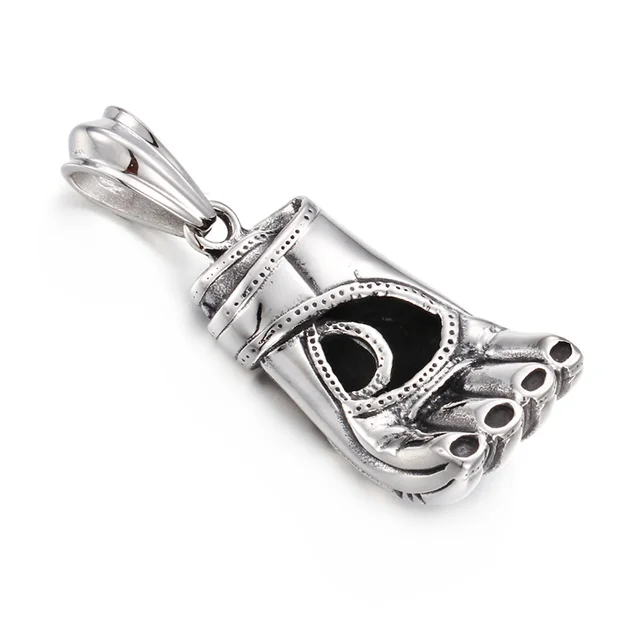 NKlaus 2 Couleurs 14,5x10mm Argent 925 Sterling Pendentif