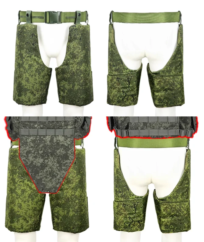 Russian Public 6B49 Combat Protective Armor and Leg Guards