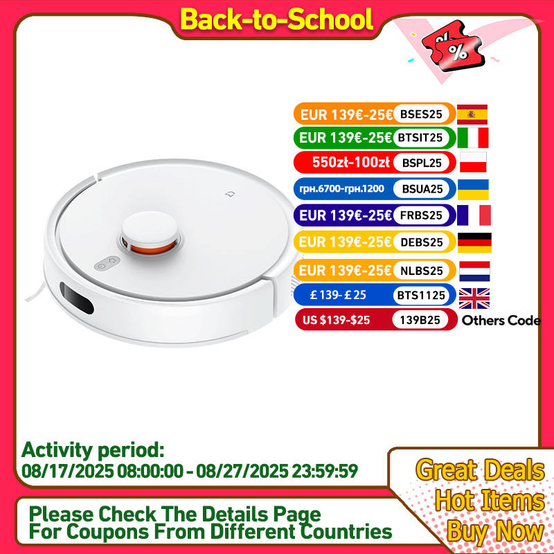 XIAOMI MIJIA Robot Vacuum Cleaners Mop 3C Pro Enhanced Edition Plus C103 5000PA Suction Sweeping Washing Mop APP Smart Planned