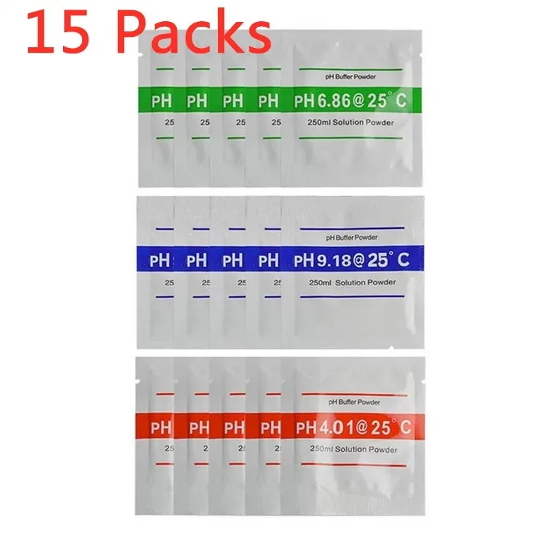 4.01 6.86 9.18 PH Meter Calibration Point PH er Powder Measure Calibration Solution For Test Meter 15pcs/lot ph meter calibration powder ph calibration solution ph calibration powder
