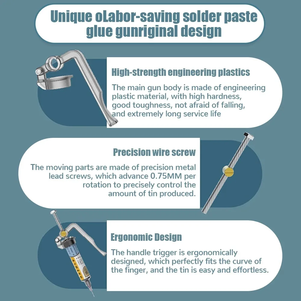 10cc extruder welding oil green oil booster Propulsion Tool uv glue booster rod Soldering Accessories
