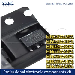 10pcs ME6203A18PG ME6203A25PG ME6203A30PG ME6203A33PG ME6203A36PG ME6203A44PG ME6203A50PG 6203A SOT89