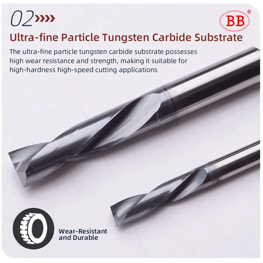 BB 플랫 드릴 180 CNC 드릴링 도구 경사 표면 구멍 금속 강철 철 0.5mm-10.7mm 용 코팅 솔리드 카바이드 만들기