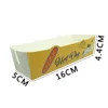 Disposable Reusable Hot Dog Box Food Serving Tray Snack Container Paper Tray Chicken Box Storage Trays Kitchen ganization Home 4