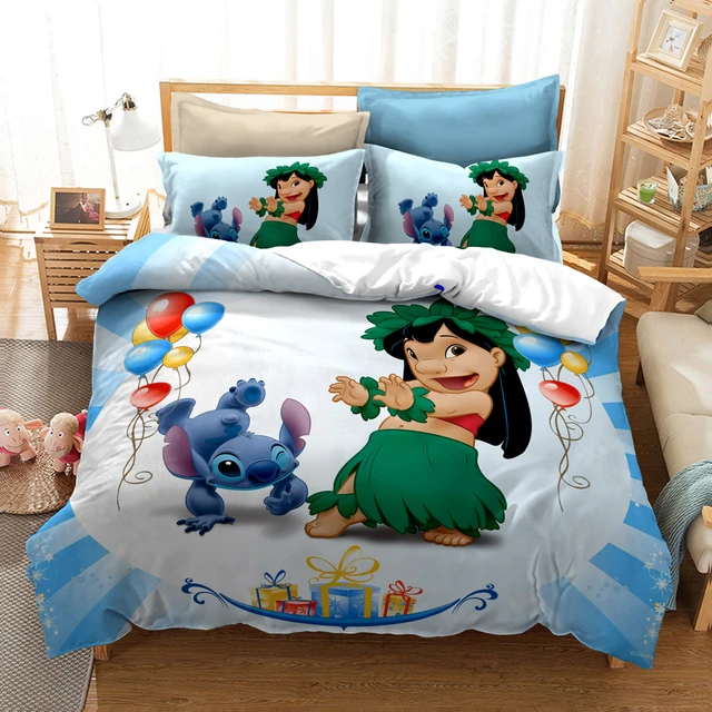 Housse de couette Lilo - Stitch - 135x200 cm 200x200 cm 220x240 cm