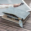 데님지갑 Denim Style Cat Embroidered Short Wallet Multi-Purpose Large Capacity Purse For Bag Shoulder Bag Cartera De Mezclilla 3