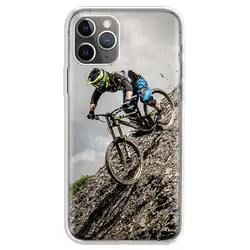 Mountain Bike Adventure Pattern Soft TPU Phone Case - iPhone 7(8)SE (TB322 - 7)