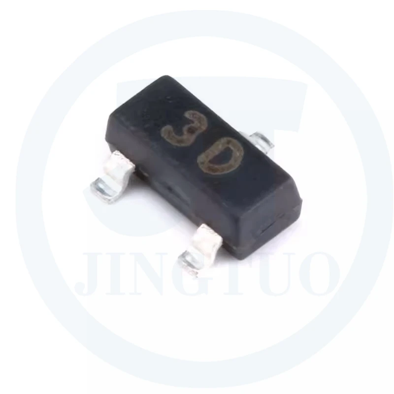 SMD 칩 트랜지스터, 3D MMBTA44, 0.2A, 400V NPN SOT-23, 50 개