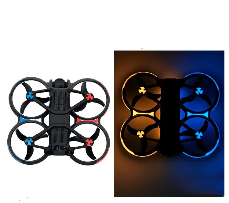 1Set Waterproof Sticker For DJI AVATA 2 Drone Waterproof Glow Sticker Illuminated Stickers Drone Accessories Stickers