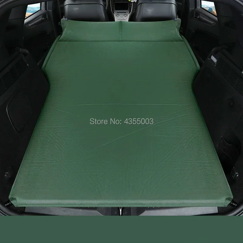 Inflatable Air Bed Car Sleeping Mattress Car Sleeping Bed Automatic Air Mattress Travel Bed Suv Trunk Sleeping Outdoor Cushions Self-driving Tour Camping Rest Pad