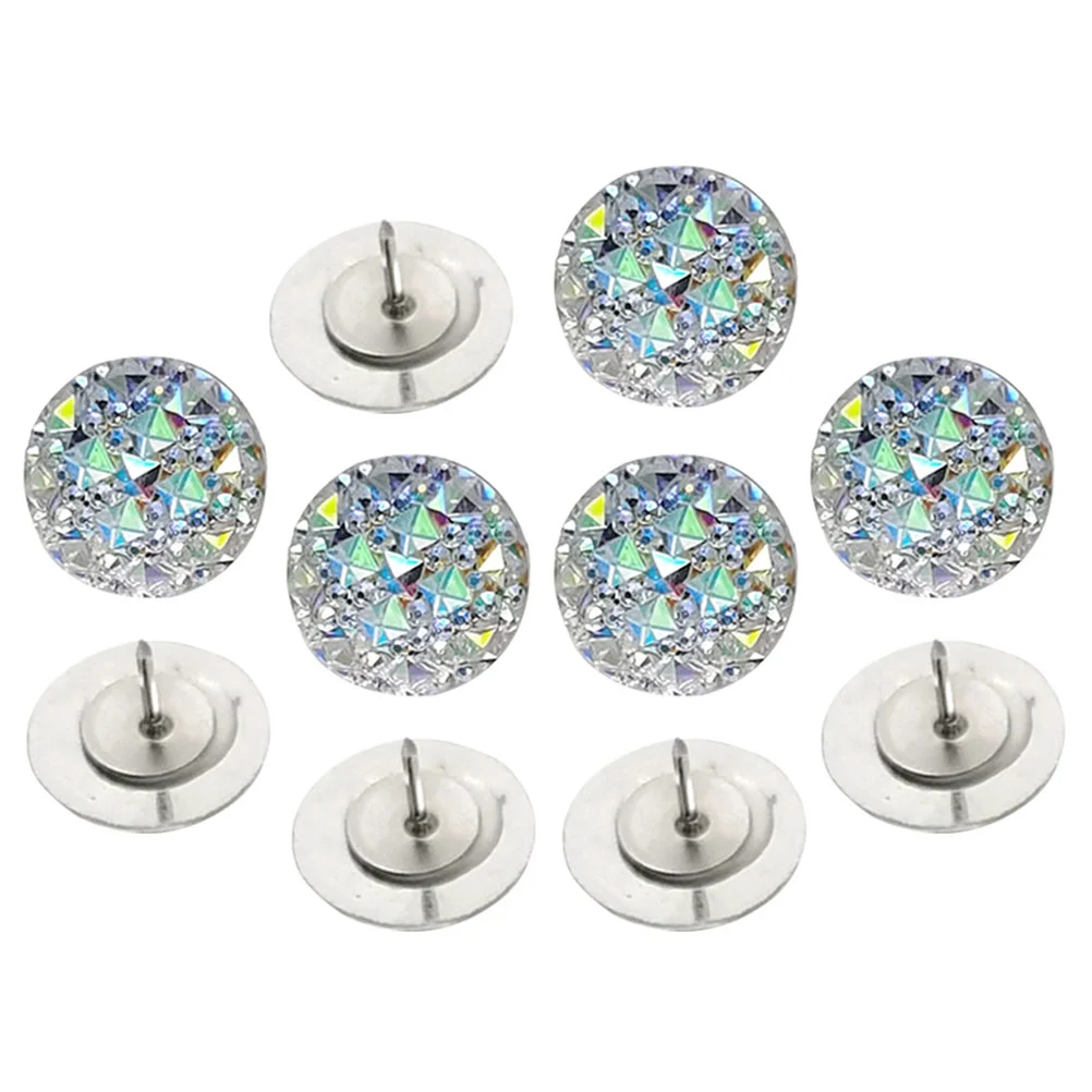 

Replaceable Push Pins Multi-Function Thumbtacks Delicate Thumb Tacks Map Supply Bulletin Boards Cork Strips Stationery