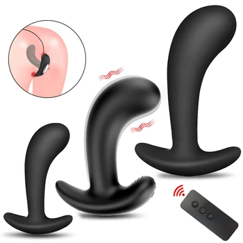 Wireless Remote Control Vibrating Anal Plug Male Wearable Silicone Butt Sex Anal Toys For Adults Men Vibrator Prostate Massage Wireless Remote Control Vibrating Anal Plug Male Wearable Silicone Butt Sex Anal Toys For Adults Men