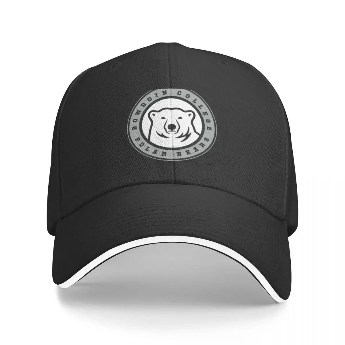 

New Bowdoin College Logo EmblemActive T-Shirt Baseball Cap western hats Snapback Cap Women's Hats For The Sun Men's