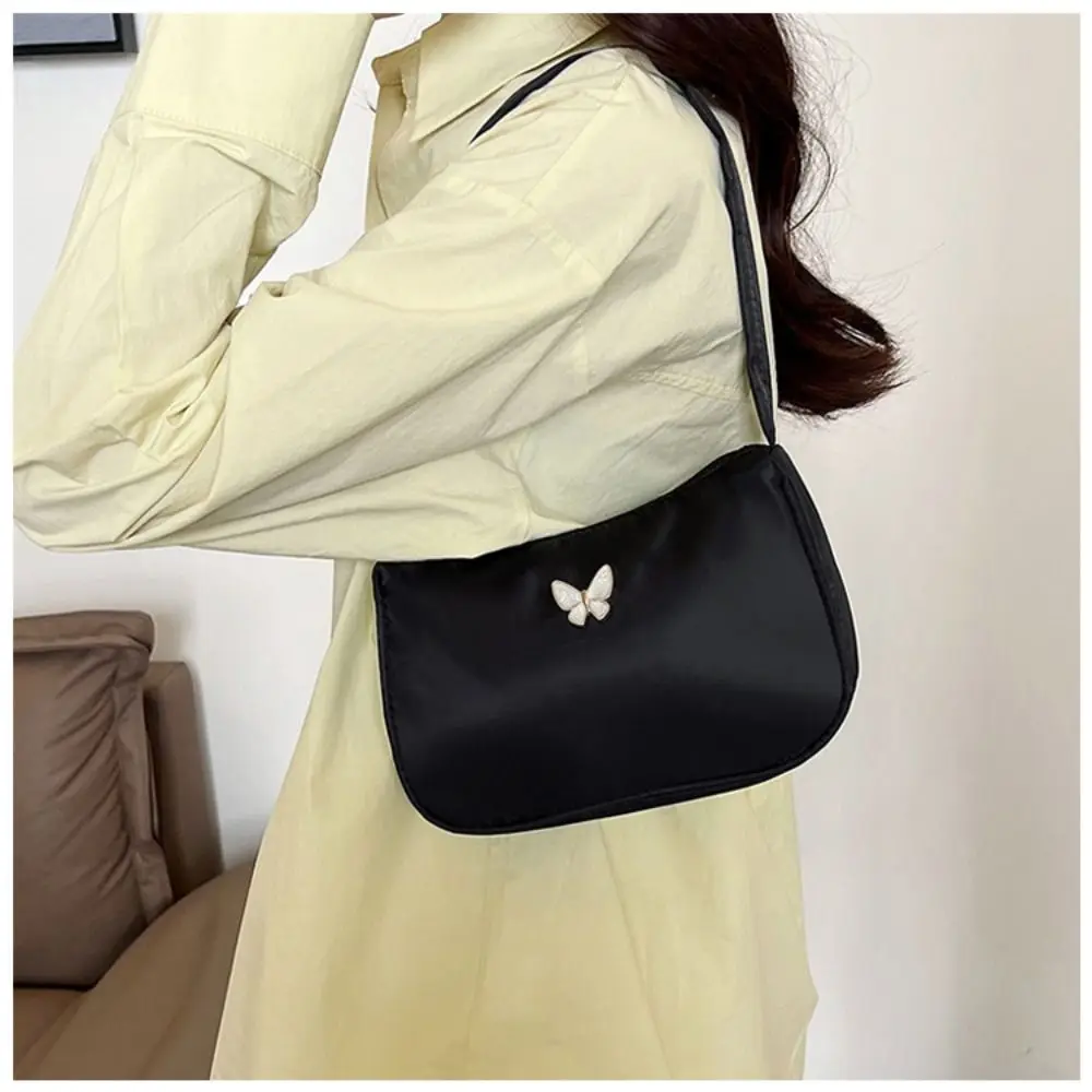 PVC+Polyester Handbag The New Butterfly Korean Version Crossbody Bag High Capacity Clouds Shoulder Bags Spring and Summer