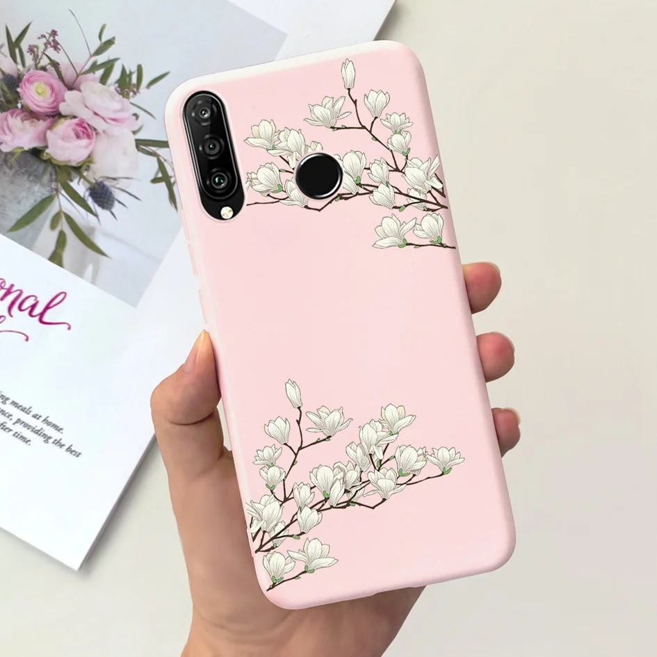 Floral Space Pattern Soft Silicone Phone Case