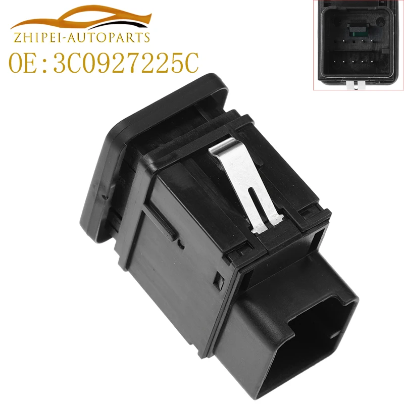 3 C0927225C Pulsante Freno Elettronico Freno A Mano Interruttore Di Parcheggio Auto Per Passat B6 Per Vw Passat B6 R36 C6 Cc