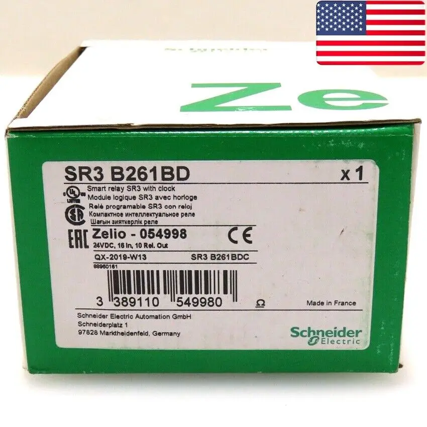 

New & Genuine SCHNEIDER SR3B261BD Logic Relay - US Stock