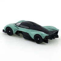 TSC 1/64 Aston Martin Valkyrie Car Alloy Toys Motor Vehicle Diecast Metal Model Kids Xmas Gift Toys for Boys Modified Trolley 2