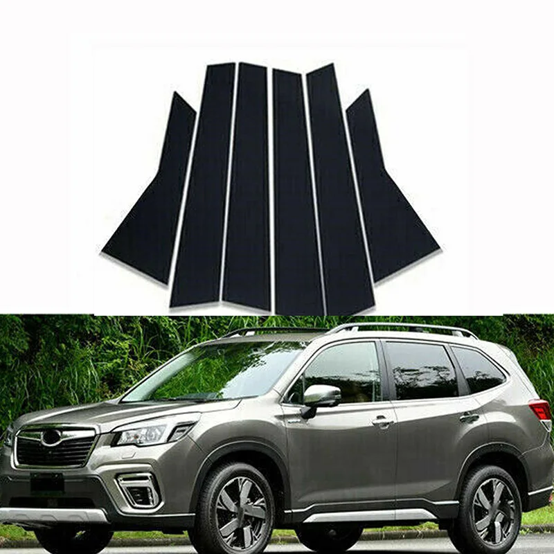 6/8Pcs ڵ  Subaru Forester 2009 2010 2011 2012-2020 2021 2022 2023  â Ʈ ƼĿ ڵ Ÿϸ