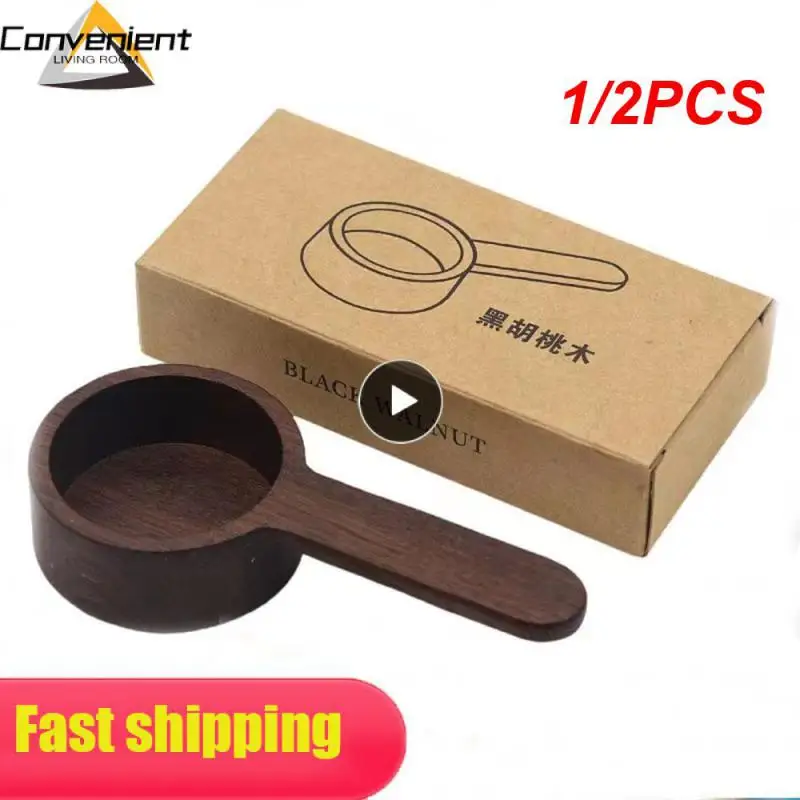 

1/2PCS Wooden Measuring Spoon Set Kitchen Measuring Spoons Tea Coffee Scoop Sugar Spice Measure Spoon Measuring Tools for