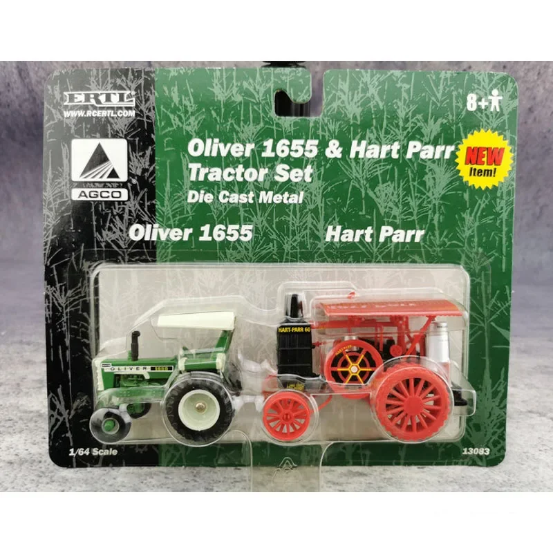 OLIVER 1655 Farm Machinery Alloy Tractor Model 1:64 Scale