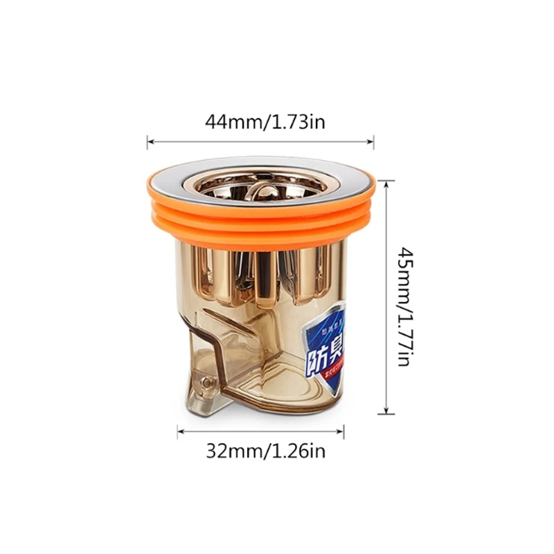 Magnetic Self-Closing Odor Insect Proof Floor Drain Core Diameter32-44mm Anti Odor Water Backflow Shower Drain Cover Hair Filter floor drain deodorant floor drain core shower drain cover drain filter floor drain filter drain strainer shower drain floor drain