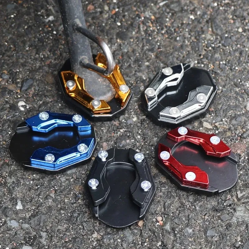 Kickstand Side Stand Extension Pad Enlarger Plate for Yamaha Nmax Yamaha AEROX155 Nvx155 XMAX 250 300 Nmax 155 Nmax Accessories