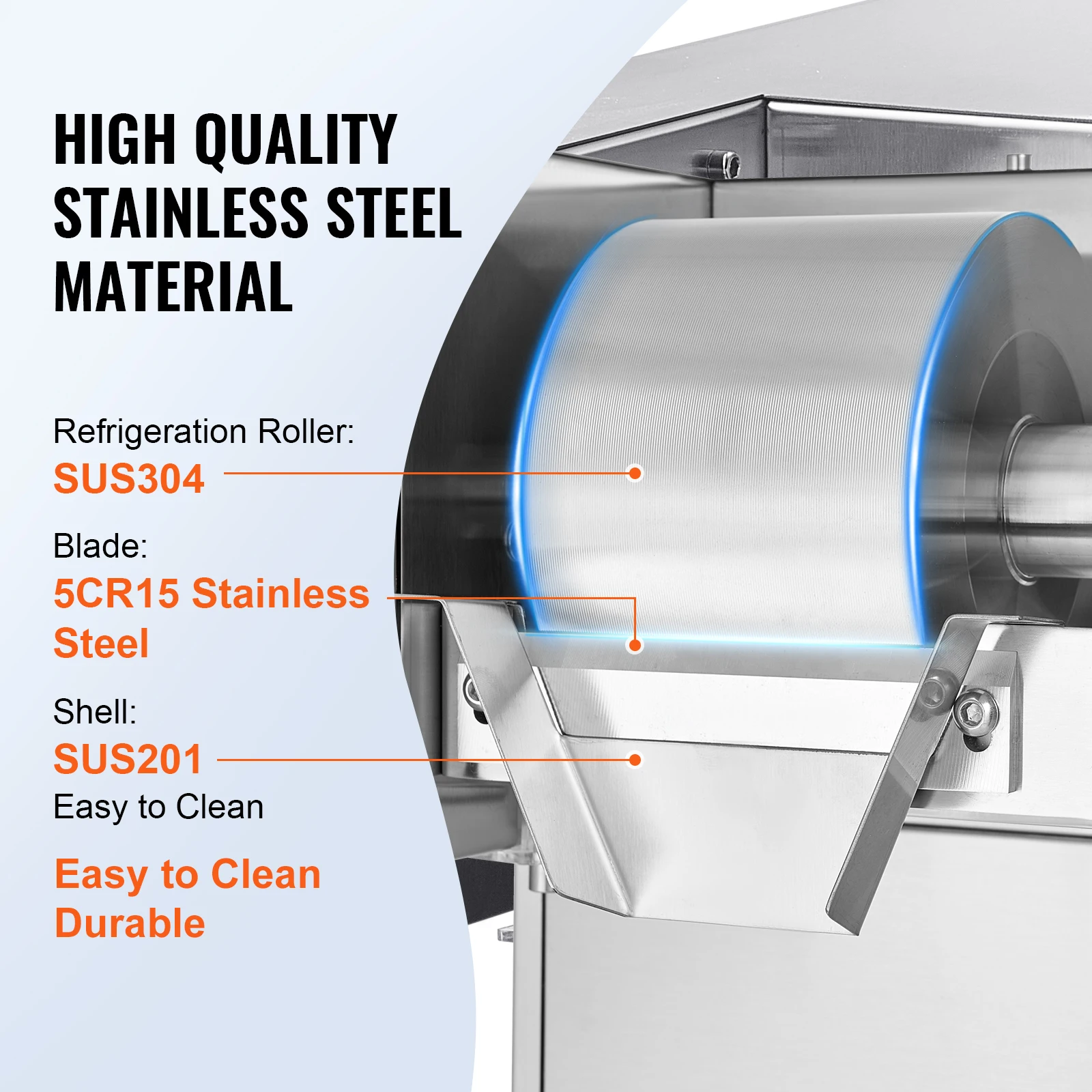 Stainless Steel Commercial Snowflake Ice Machine for Tea Shops and Cafes