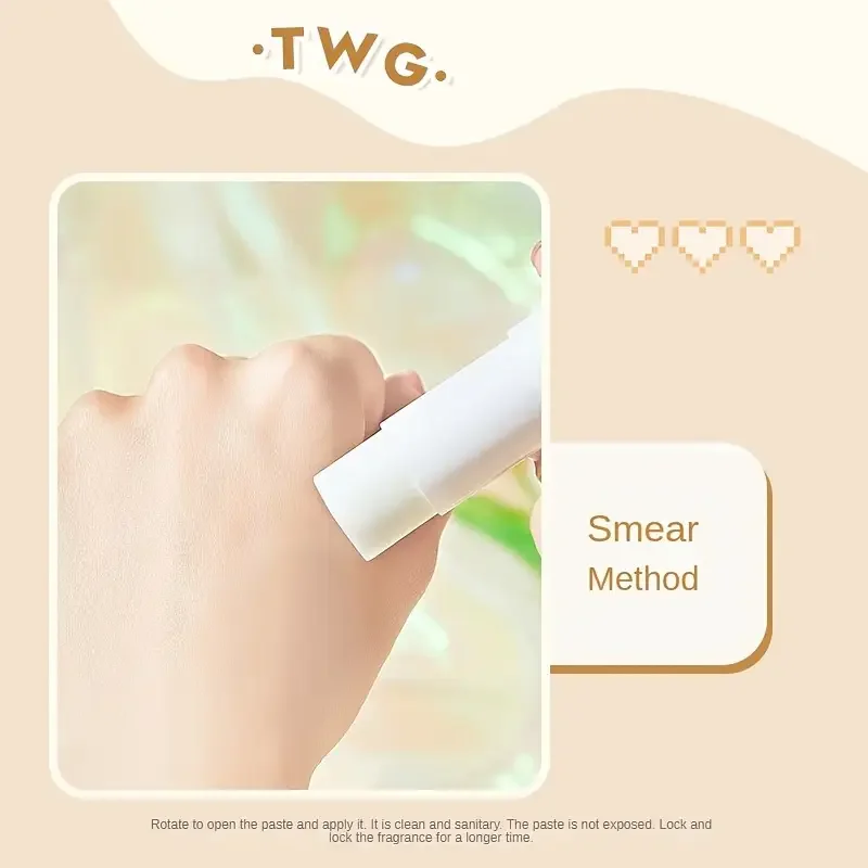 مجموعة هدايا عطر صلبة مكونة من 4 قطع، عطر خفيف يدو...