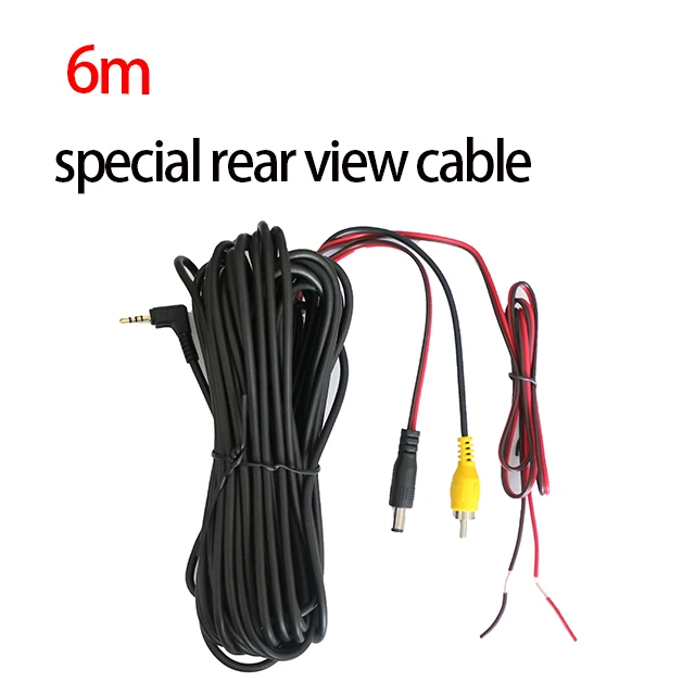 for Android Car Radio Stereo Power Cable RCA Video Audio CAM