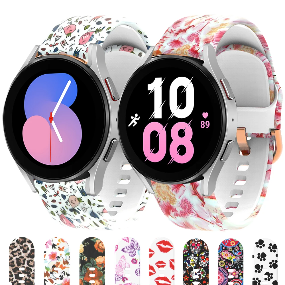 Cinturino Da 20Mm 22Mm Per Samsung Galaxy Watch 4/5/40Mm 44Mm Active 2 Amazfit Gts 2 Mini Bip Bracciale Galaxy Watch 4/Classic 46Mm 42Mm
