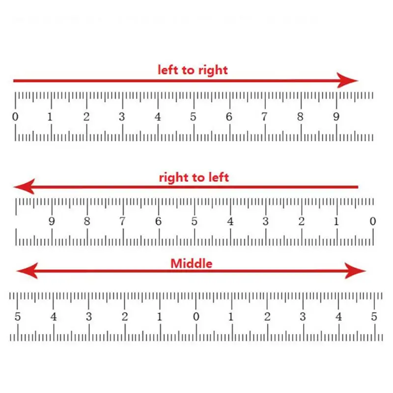 Durable Self-Adhesive Stainless Steel Metric Tape Measure Ruler