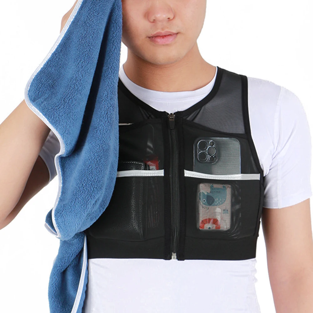 Outdoor Bags Cross-Country Running Backpack Phone Bag Multi-Functional Ultra-Light Water Bottle Shoulder Bag Marathon Vest